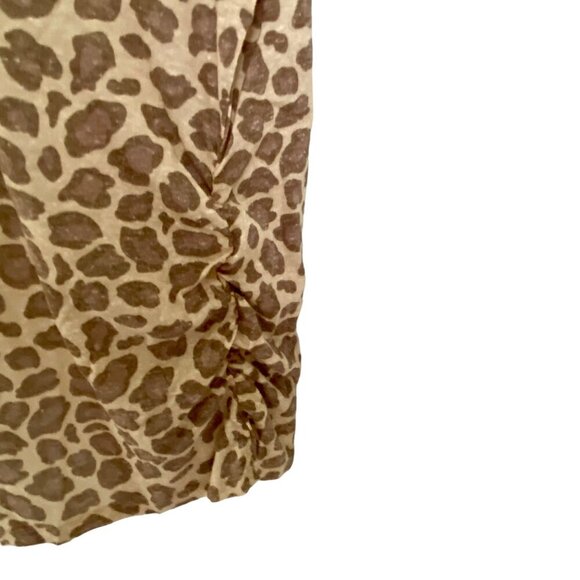 Skinnygirl Jeans Safari Abstract Cheetah Print Sleeveless Top 2X NEW NWT - Picture 6 of 10